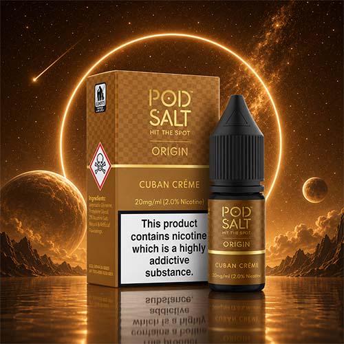 Pod Salt Cuban Creme 10 ml | 20mg (2%) Nicotine