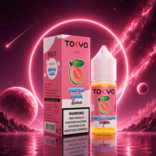 Tokyo Super Cool Guava Salt | 20mg | 30mg | 35mg | 50mg