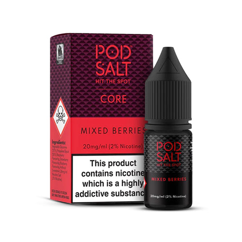 Pod Salt Mixed Berries 20mg (2%) Nic Salt E-Liquid | 10mL